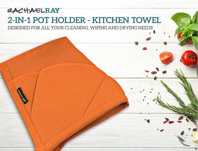 Rachael Ray Kitchen Towel, Oven Glove Moppine - Image 2