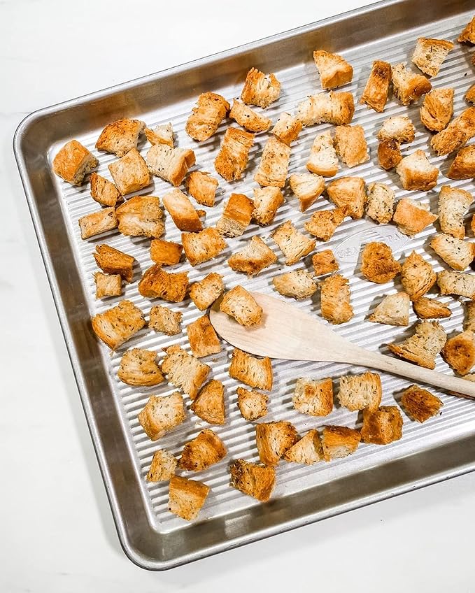 USA Pan Bakeware Nonstick Extra Large Baking Sheet Pan, Aluminized Steel - Image 3