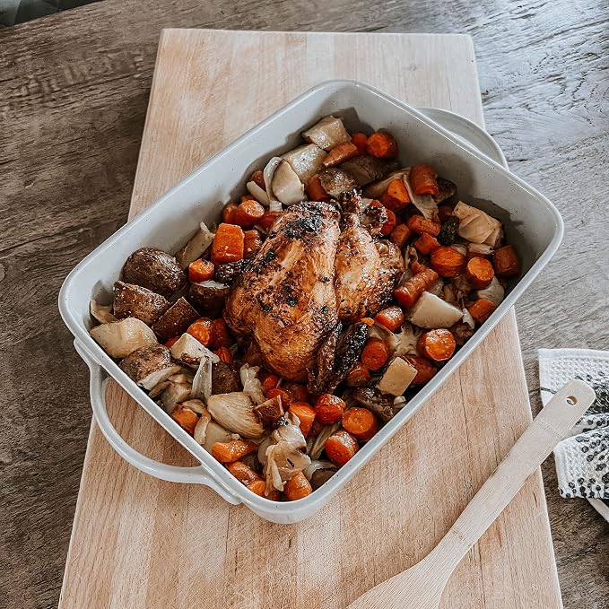 Mora 9x13in Deep Porcelain Baking Dish - Image 5