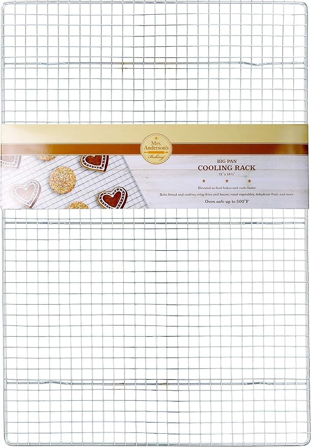 Mrs. Anderson's Baking Professional Cooling Rack, Heavy Duty Steel, Fits - Image 2