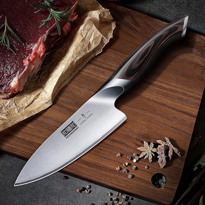 HOSHANHO 6 inch Kitchen Knife in Japanese High Carbon Steel, Professional - Image 7