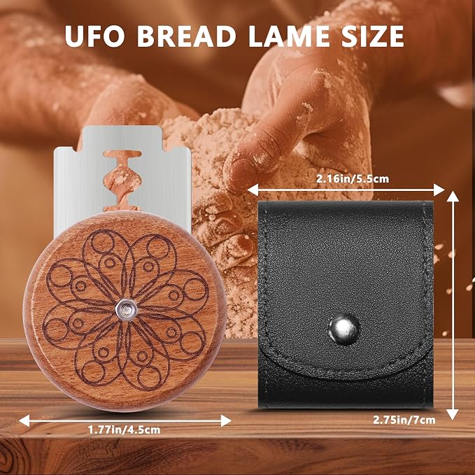 UFO Bread Lame Cutter for Homemade Sourdough, Bread Scorer Tool for Sourdough - Image 2