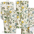 Miss Adola 270 GSM Cotton Kitchen Towels, Oven Mitt and Pot Holder by MissAdola