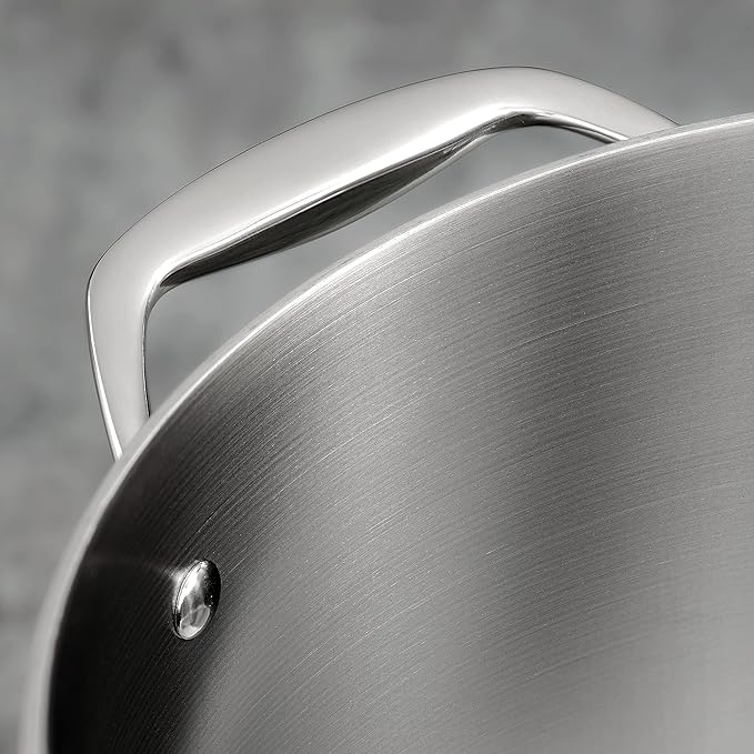 Tramontina Signature Tri-Ply Clad Stainless Steel 3-Quart Braiser Pan - Image 6