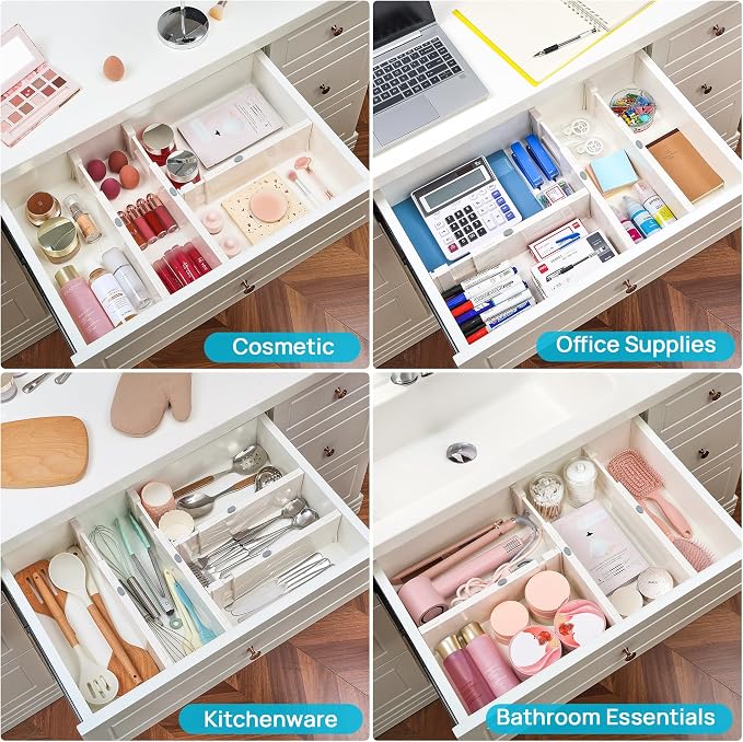Vtopmart 6 Pack Drawer Dividers - Image 8