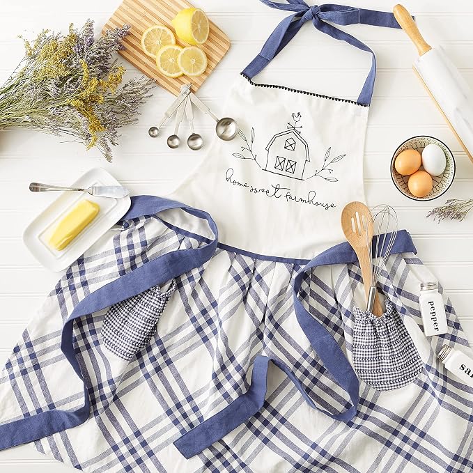 DII Home Sweet Farmhouse Kitchen Collection, French Blue - Image 4