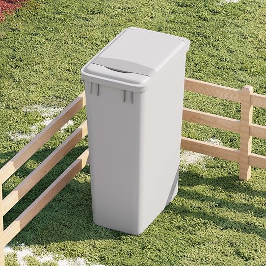 Dowell Wastebasket Trash Can Container, Plastic Garbage Bin, - Image 3