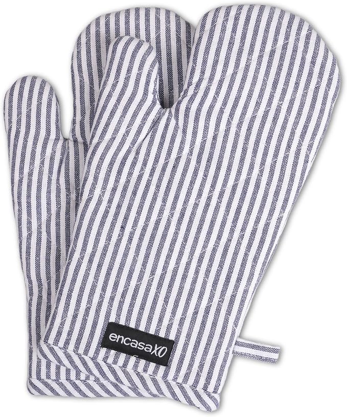 Encasa XO Long 12"x7" Oven Microwave Hand Gloves Mitts - Image 2