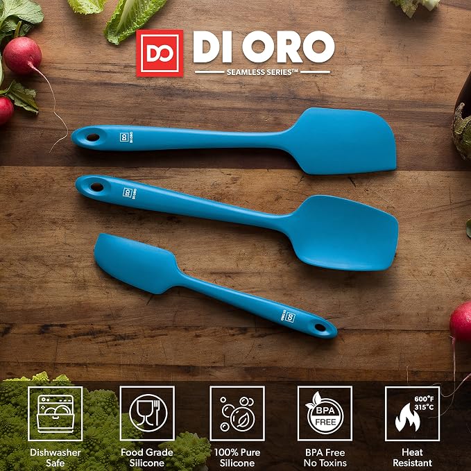 DI ORO Silicone Spatula Set - Image 3