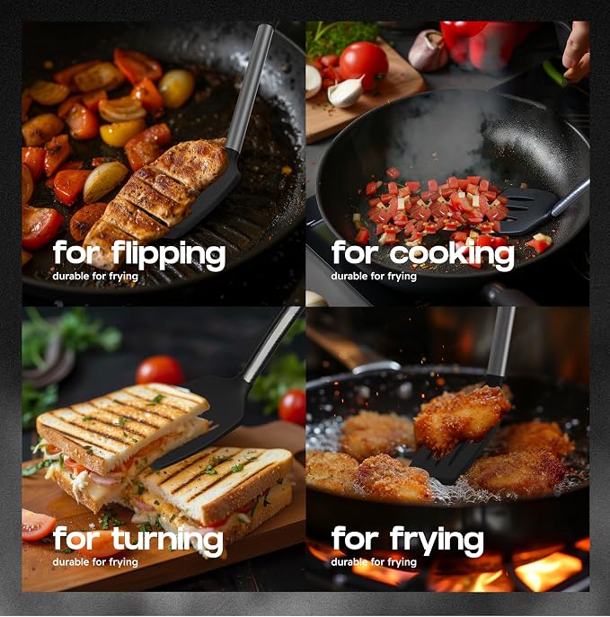 BakeRoyal Silicone Spatula Set - Image 3