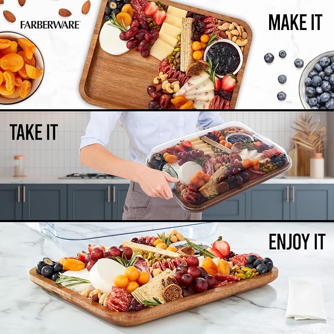 FARBERWARE Build-A-Board Acacia Cutting Board - Image 2