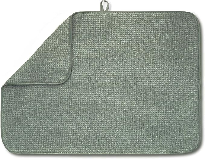 Bellemain XL Dish Mat 24" x 17" Microfiber Dish Drying Mat, Super absorbent by Bellemain