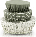 Beautiful Linen Cotton Blend Bowl Covers by KIBAGA