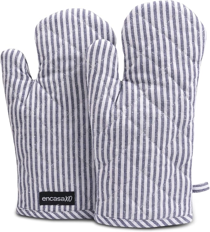 Encasa XO Long 12"x7" Oven Microwave Hand Gloves Mitts by EncasaXO