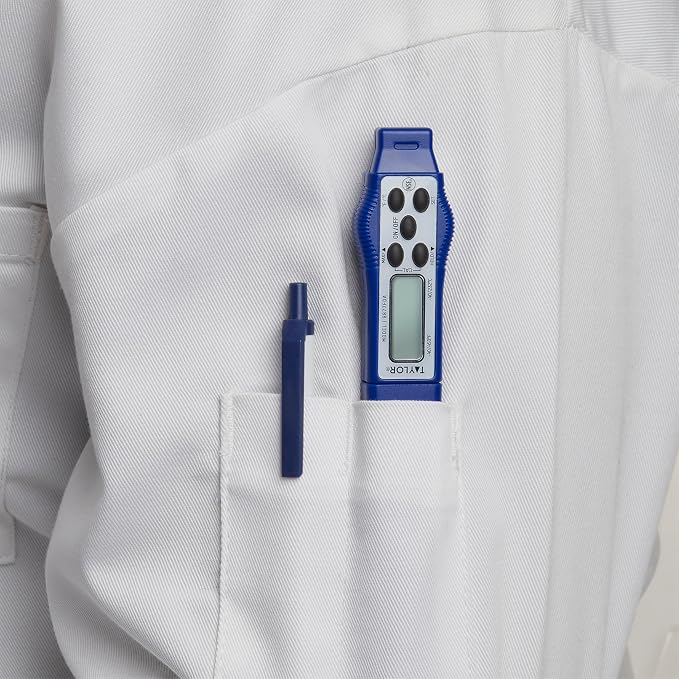 Taylor 9877FDA Compact Waterproof Digital Food Thermometer, 2.81 Inch Stem - Image 4
