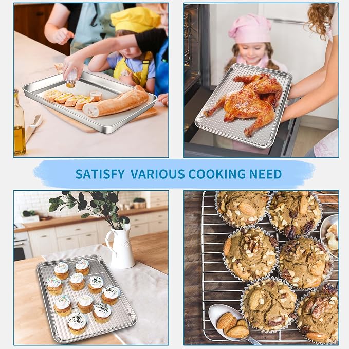 Herogo Stainless Steel Baking Pan Sheet - Image 5