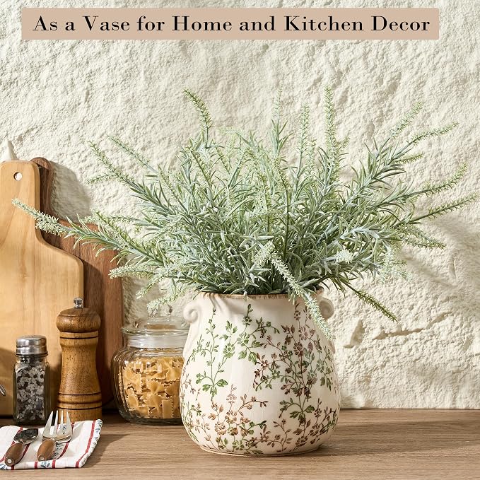 Utensil Holder for Kitchen Counter, Modern Farmhouse Rustic Cooking Utensil - Image 6