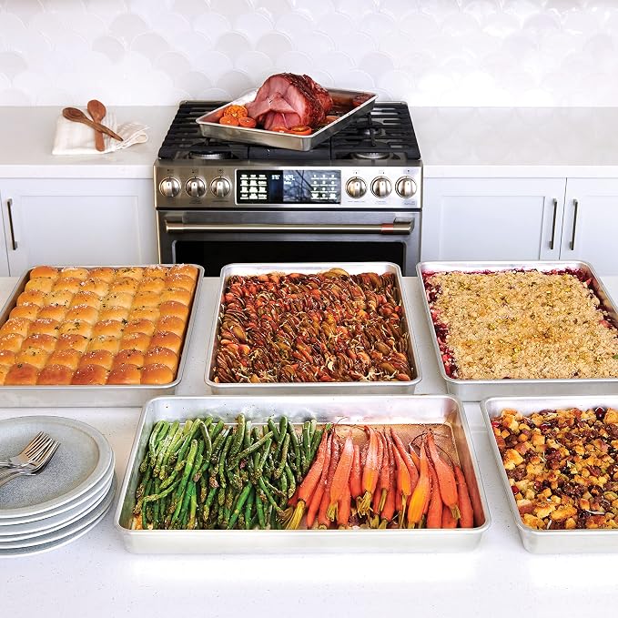 Nordic Ware Extra Large High-Sided Baking Pan, 21.1 x 15 x 2 inches, XL Big - Image 11