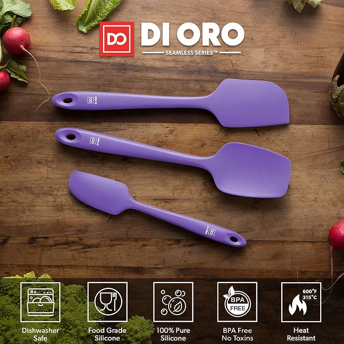 DI ORO Silicone Spatula Set - Image 3