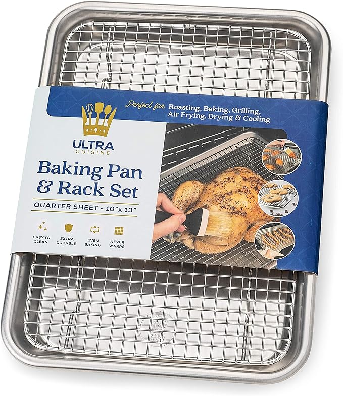 Ultra Cuisine Quarter Sheet Pan by UltraCuisine