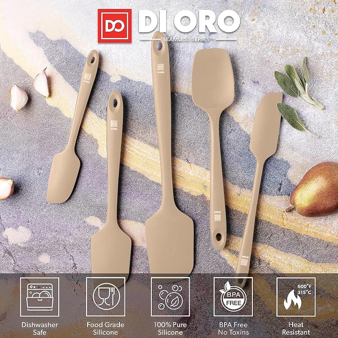 DI ORO Silicone Spatula Set - Image 3