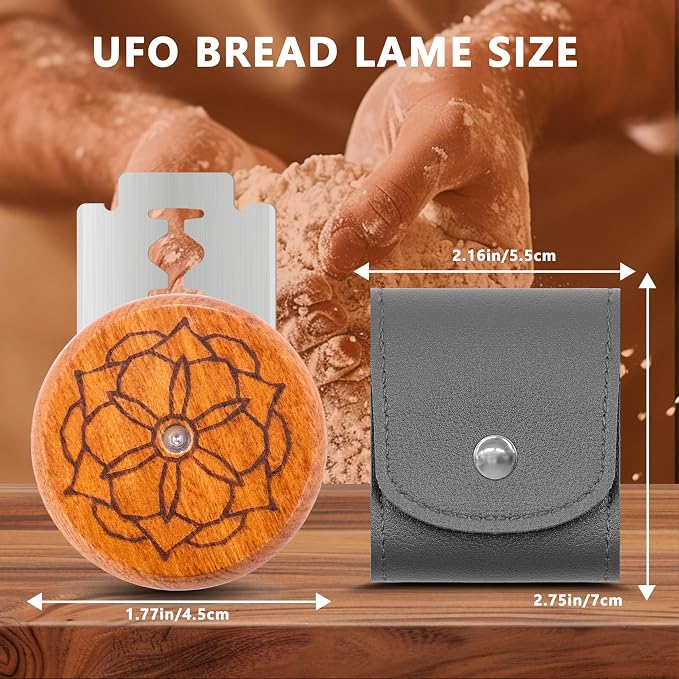 UFO Bread Lame Cutter for Homemade Sourdough, Bread Scorer Tool for Sourdough - Image 2