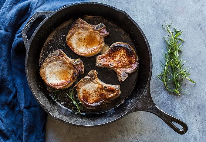 Lodge Seasoned Cast Iron Skillet 12 Inches - Image 2