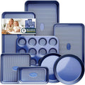 Baking Pans Set 8-Piece Bakeware Sets, Baking Sets by SlowSLog
