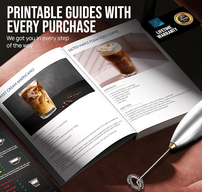 Zulay Kitchen Executive Series Luxury Gift Milk Frother - Image 5