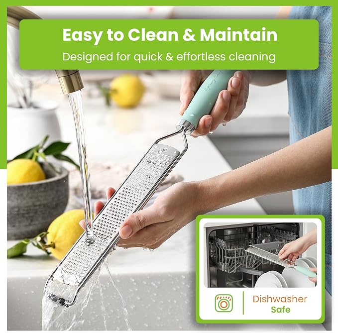 Spring Chef Stainless Steel Lemon Zester Grater - Image 5