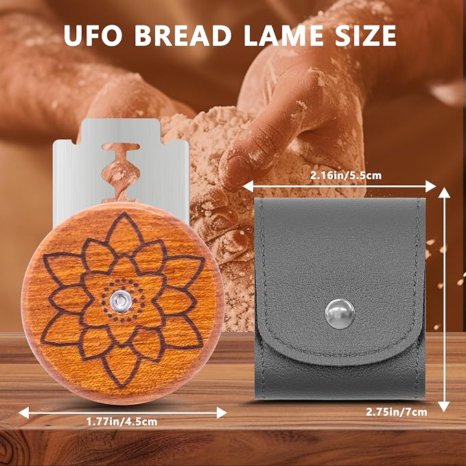 UFO Bread Lame Cutter for Homemade Sourdough, Bread Scorer Tool for Sourdough - Image 2