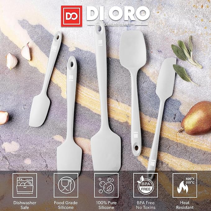 DI ORO Silicone Spatula Set - Image 3