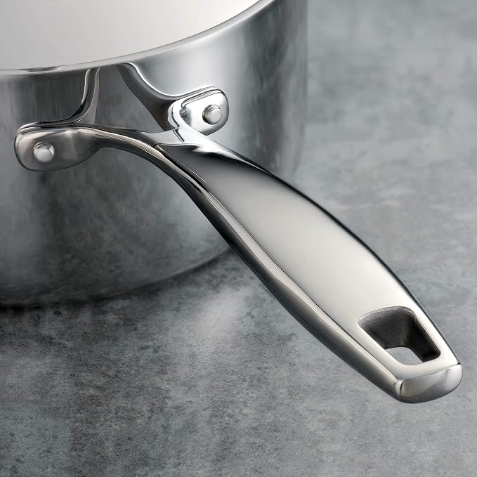 Tramontina Signature Tri-Ply Clad Stainless Steel 3-Quart Saute Pan - Image 5