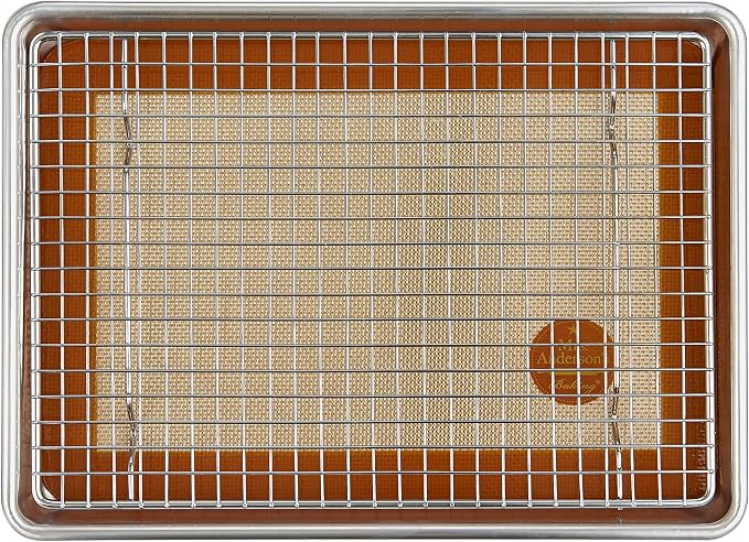 Mrs. Anderson’s Baking Quarter Sheet Pan, 9.5-Inches x 13-Inches, Heavyweight - Image 4