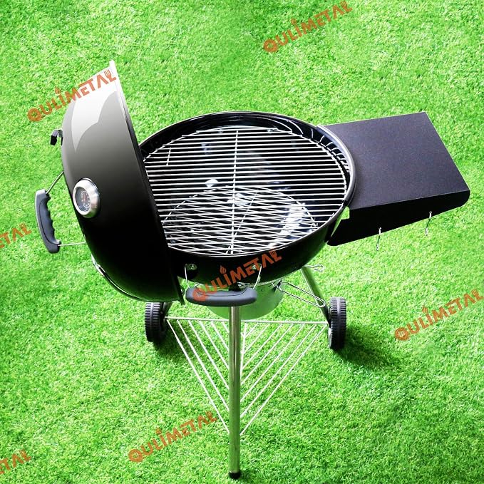 QuliMetal Grill Lid Holder for Weber Charcoal Kettle Grill 22.5 Inch and 18.5 - Image 8