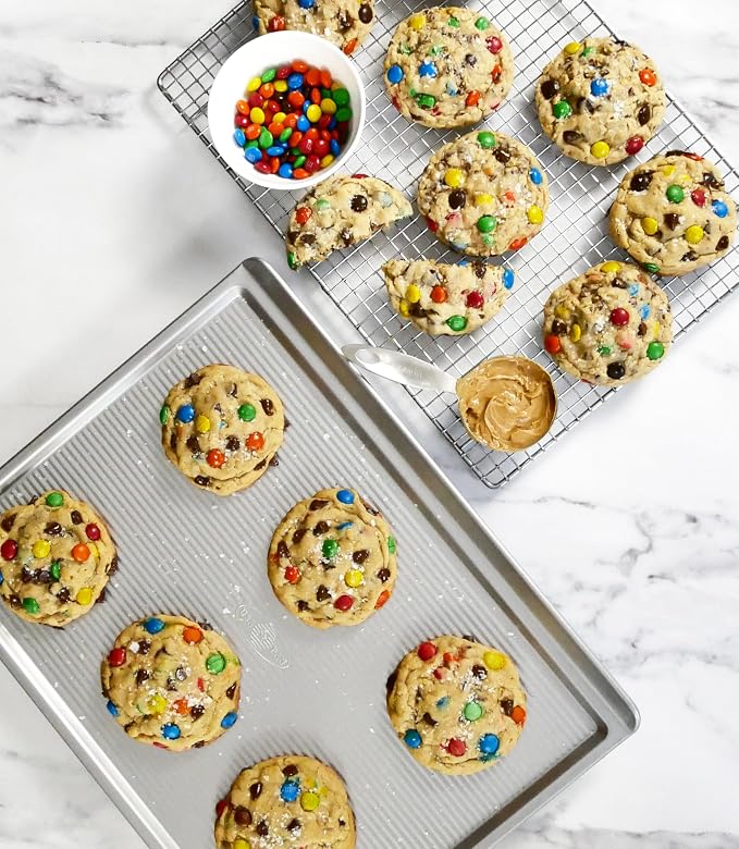 USA Pan Bakeware Cookie Sheet, Warp Resistant Nonstick Baking Pan, Made in the - Image 4