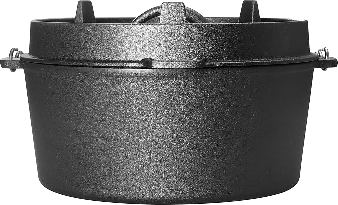 EDGING CASTING Pre-Seasoned Cast Iron Camping Dutch Ovens, Outdoor Camping - Image 7