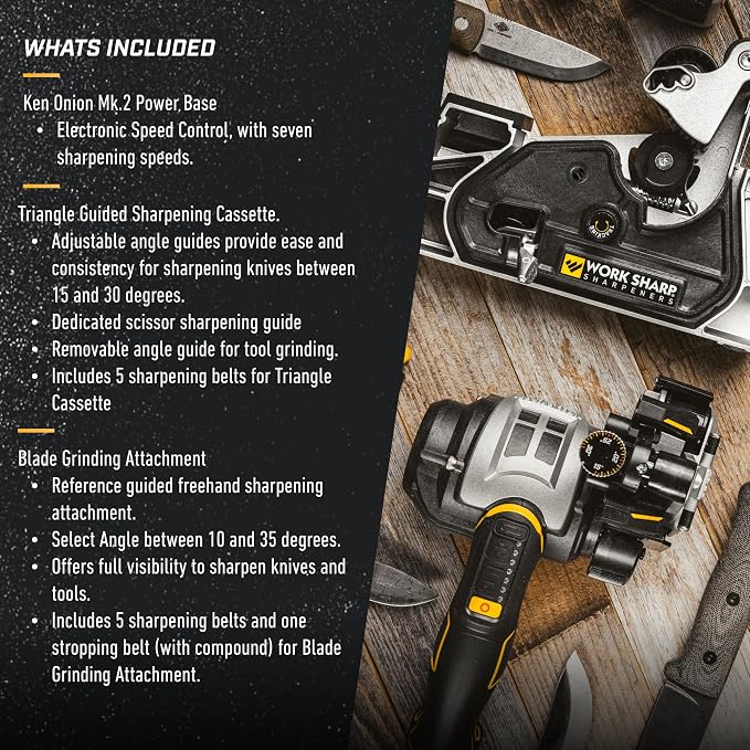 Work Sharp Ken Onion Edition Knife & Tool Sharpener Elite Mk2 - Image 8