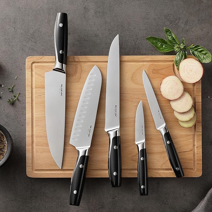 6-Piece Knife Block Sets，Stainless Steel Kitchen Knife Set - Image 9