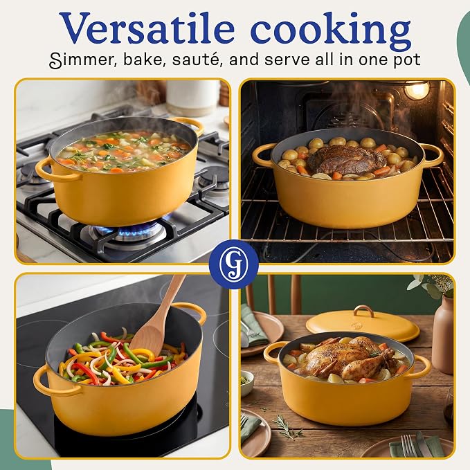 Great Jones Dutchess Cast Iron Dutch Oven Pot - Image 6