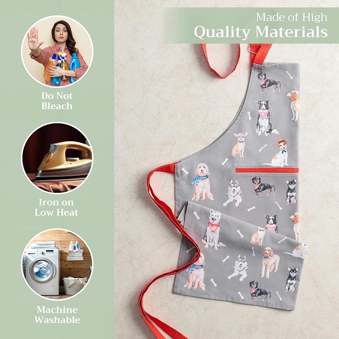 Maison d' Hermine 100% Cotton Apron - Image 3