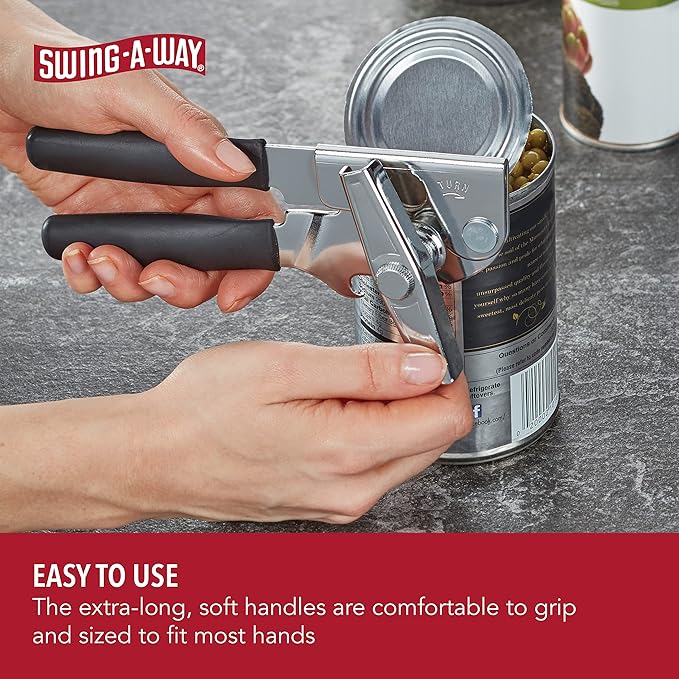 Swing-A-Way Portable Can Opener, Features an Ergonimic Handle - Image 5