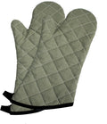ARCLIBER Oven Mitts Heat Fire Resistant Oven Mitts 425 ° F, Quilted Terry Cloth by ARCLIBER