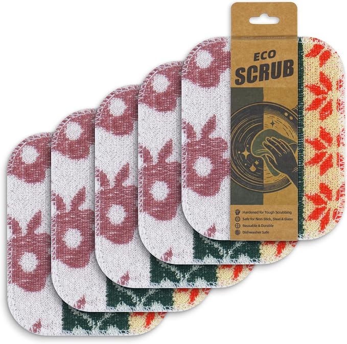 Amarelle Scrub, Eco-Friendly Reusable Dish Scrubbers by Amarelle