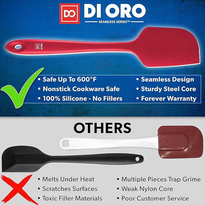 DI ORO Silicone Spatula Set - Image 2