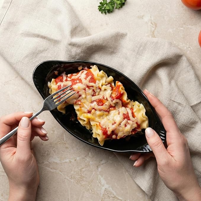 Au Gratin Baking Dishes, for Casseroles, Lasagna & Cobblers, Individual Serving - Image 3