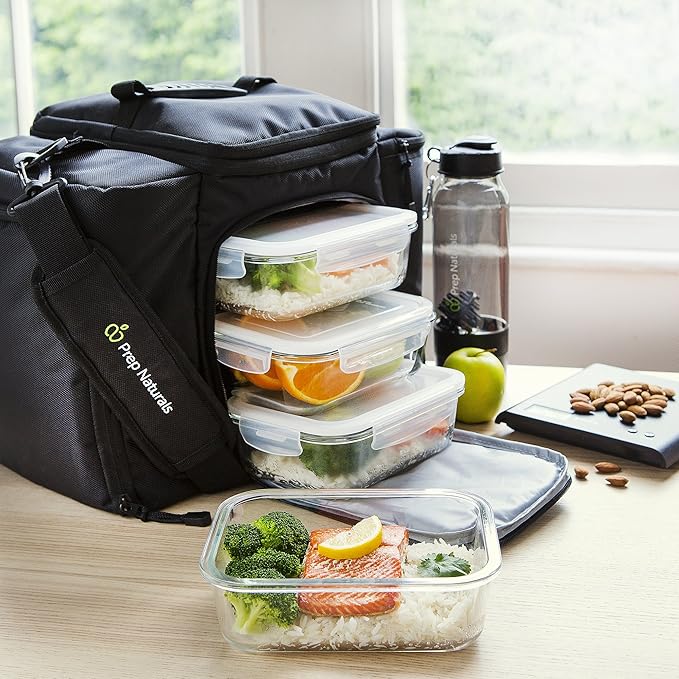 Prep Naturals Glass Meal Prep Containers - Image 7
