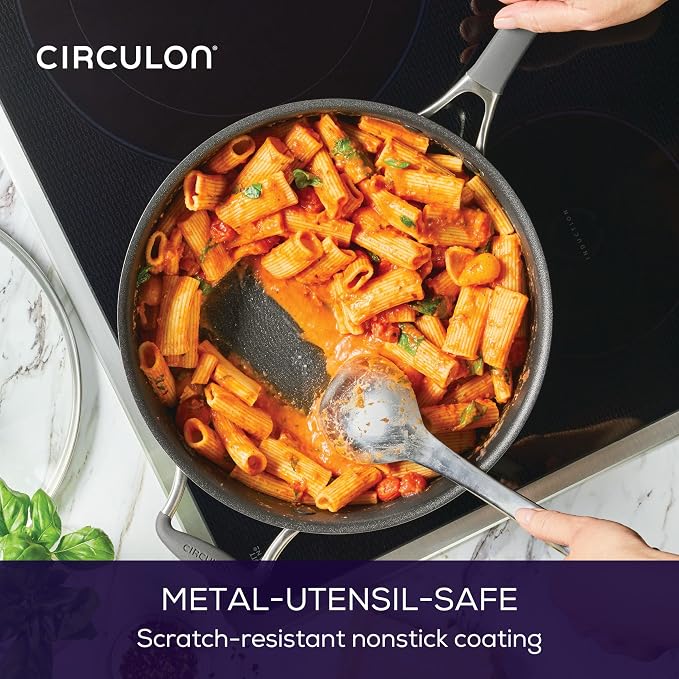Circulon A1 Series with ScratchDefense Nonstick Induction Cookware, Large Saute - Image 7