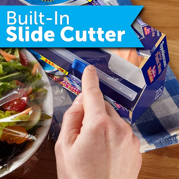 Reynolds Kitchens Quick Cut Plastic Wrap, 225 Square Feet - Image 2