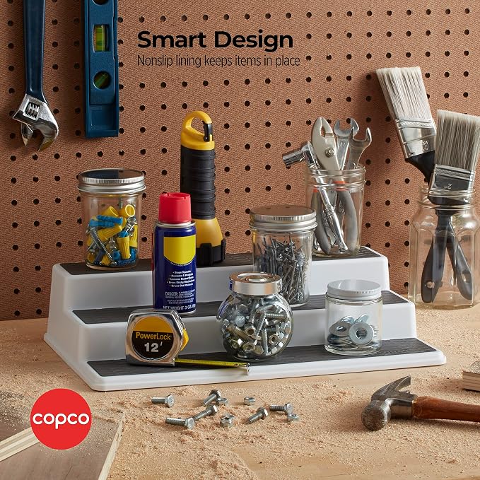 Copco 3-Tier Non-Skid Spice Rack Organizer - Image 6